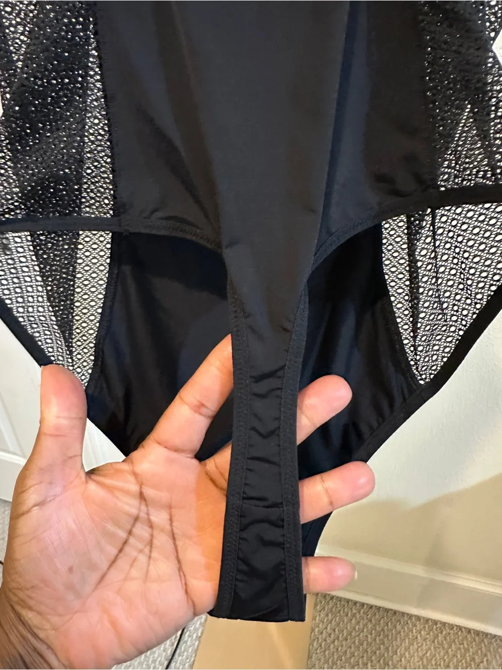 Victoria’s Secret Black Lace Teddy Bodysuit 34C NWT Underwire